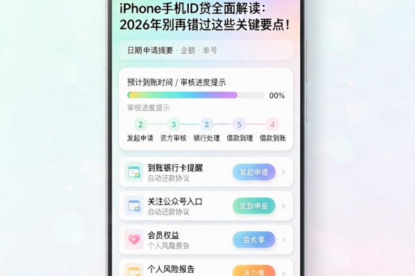 iPhone手机ID贷全面解读:2026年别再错过这些关键要点!