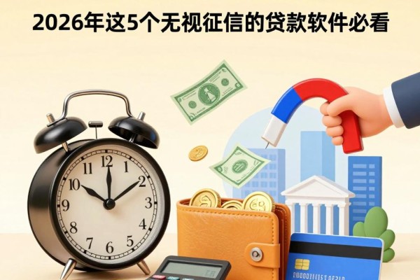 黑户最靠谱的贷款口子盘点：2026年这5个无视征信的贷款软件必看
