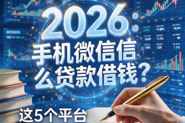 微信借钱攻略2026:手机微信怎么贷款借钱?这5个平台借1000口碑超好