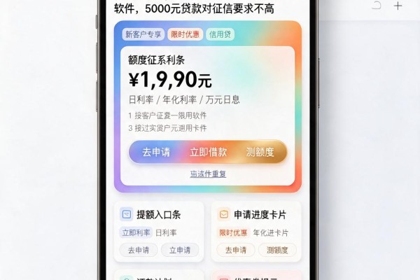 实测2026年这5个可以分24期的借款软件,5000元贷款对征信要求不高