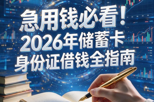 急用钱必看！2026年储蓄卡身份证借钱全指南，手把手教你避坑