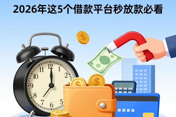 582芝麻信用分能贷款！2026年这5个借款平台秒放款必看