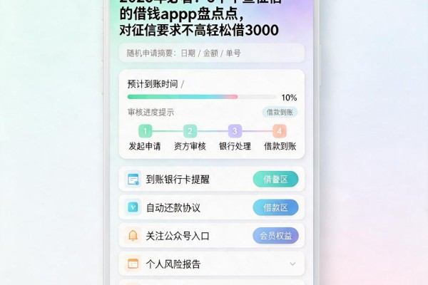 2026年必看!5个不查征信的借钱App盘点,对征信要求不高轻松借3000