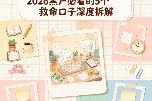 无视黑白户秒下2800！2026黑户必看的5个救命口子深度拆解