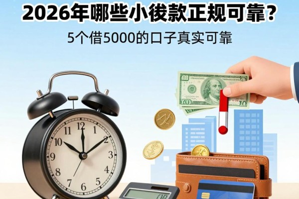 急用钱必看！2026年哪些小额贷款正规可靠？这5个借5000的口子真实可靠