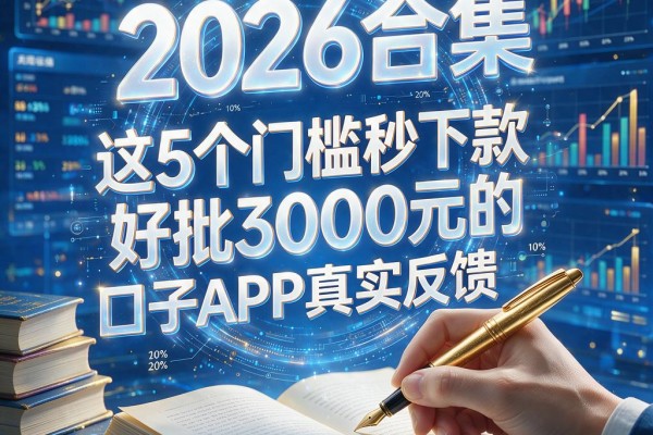 无视征信秒下款的借款平台2026合集,这5个门槛低好批3000元的口子APP真实反馈零槽点