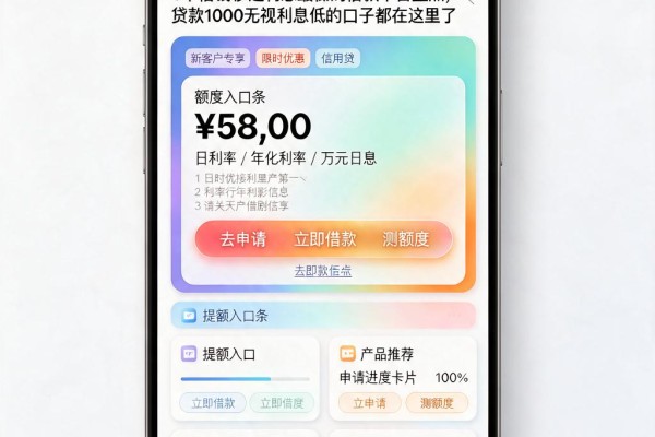 5个借钱秒过利息最低的借款平台盘点,贷款1000无视利息低的口子都在这里了