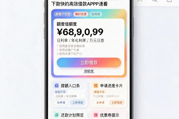 急需1万秒到账?这5个征信门槛低、下款快的高效借款APP速看