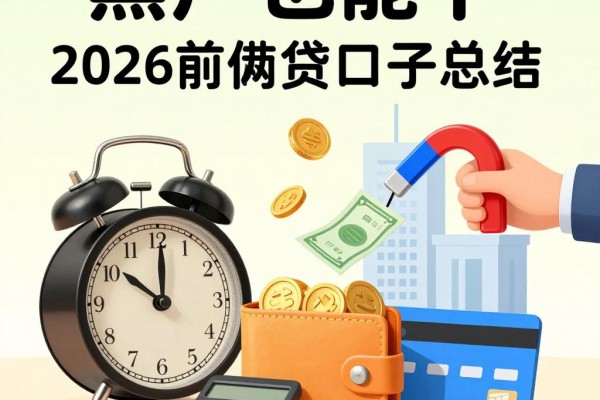 黑户也能下！2026年前亲测有效的网贷借钱口子总结法