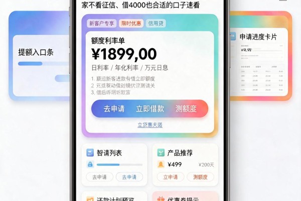 黑户专属!2026秒下款的网贷有哪些?这几家不看征信、借4000也合适的口子速看