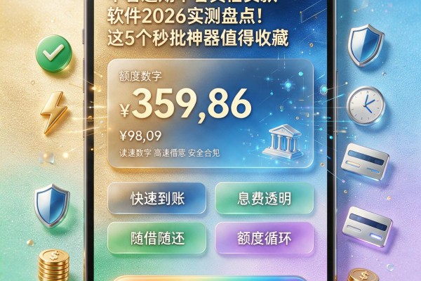 不看逾期不看真信贷款软件2026实测盘点!这5个秒批神器值得收藏