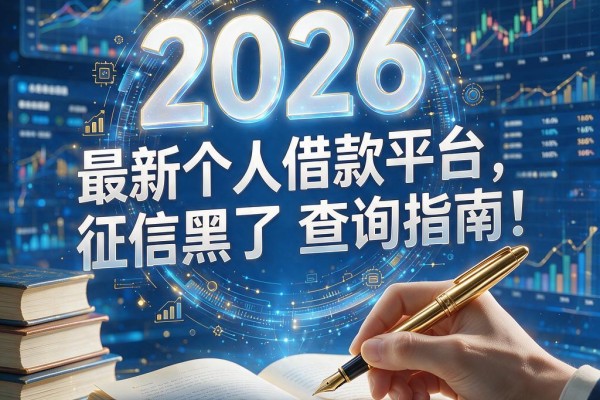 2026最新个人征信黑名单查询指南！这5个借款平台，征信黑了也能下款7000元
