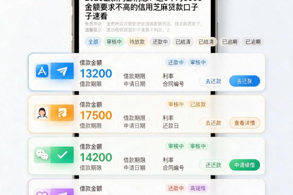 2026最新内部消息！这5个对5000金额要求不高的信用芝麻贷款口子速看