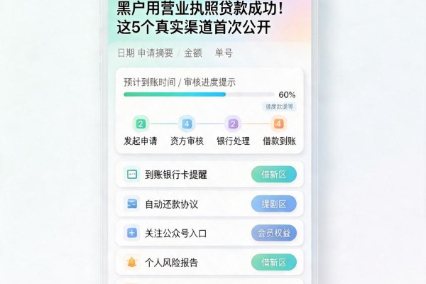 黑户用营业执照贷款成功!这5个真实渠道首次公开