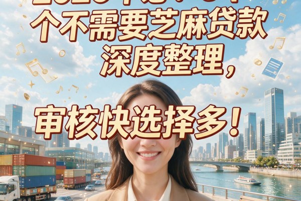 2026年必!5个不需要芝麻贷款深度整理,审核快选择多!