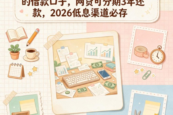 黑户专属!这5个征信要求不高的借款口子,网贷可分期3年还款,2026低息渠道必存