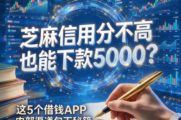 芝麻信用分不高也能下款5000?这5个借钱APP内部渠道包下秘籍,5月速藏!