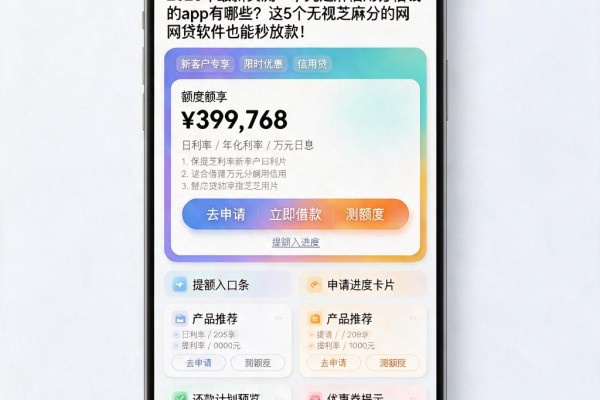 2026年最新实测：单凭芝麻信用分借钱的app有哪些？这5个无视芝麻分的网贷软件也能秒放款！