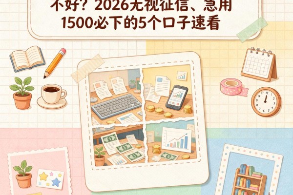 黑户微信怎么可以借钱征信不好?2026无视征信、急用1500必下的5个口子速看