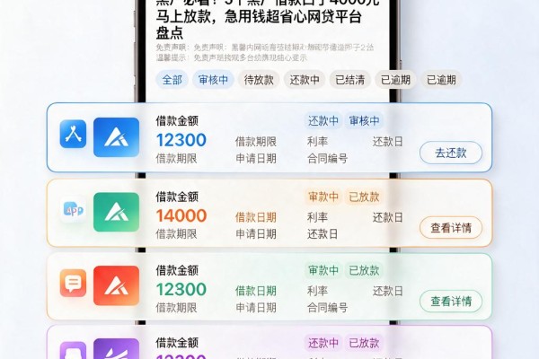 黑户必看!5个黑户借款口子4000元马上放款,急用钱超省心网贷平台盘点
