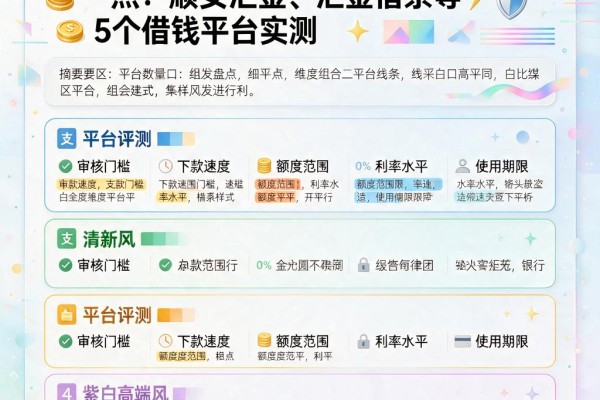 支付宝上借款的口子2026首发盘点:顺安汇金、汇金借条等5个借钱平台实测