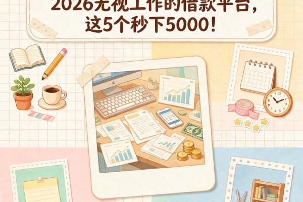 不填工作的贷款软件有哪些？2026无视工作的借款平台，这5个秒下5000！