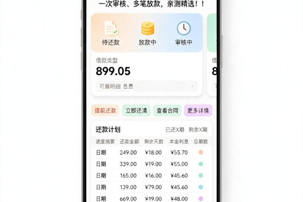 一审多放的贷款平台有哪些？这5个平台一次审核、多笔放款，亲测精选！