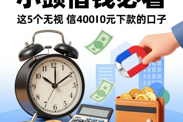 网上小额借钱必看!这5个无视征信、4000元包过包下款的口子真靠谱