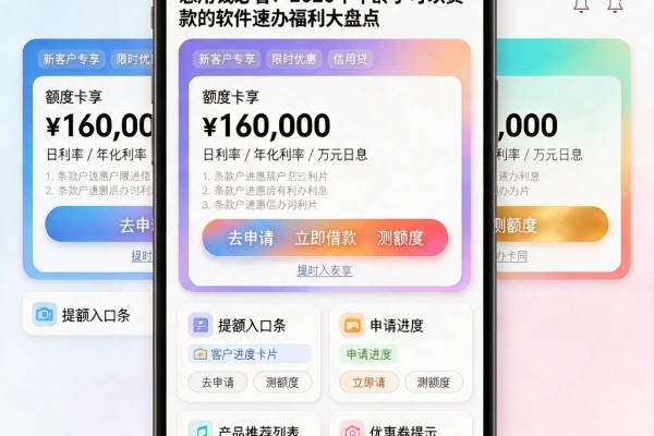 急用钱必看!2026年年龄小可以贷款的软件速办福利大盘点