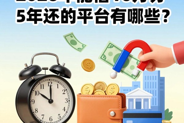 急用钱必看：2026年能借10万分5年还的平台有哪些？这5个口子门槛不高，借10000也能分5年还