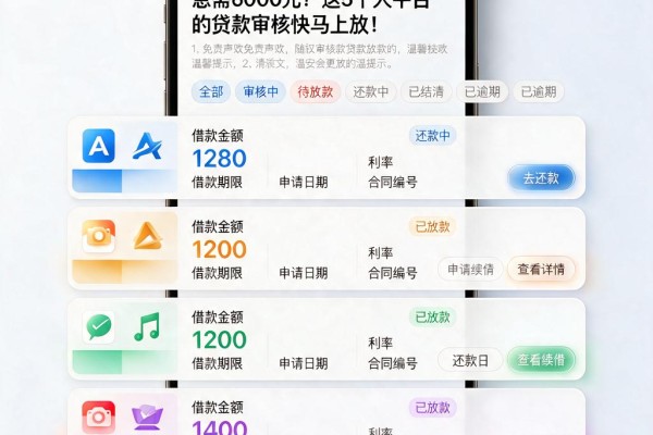 急需6000元?这5个大平台的贷款审核快马上放!