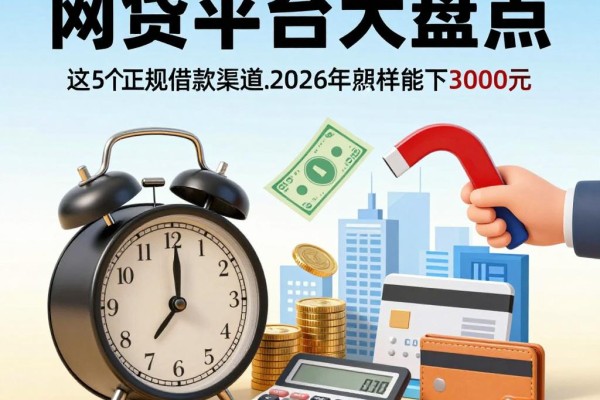 2026年还在放款的网贷平台大盘点,这5个正规借款渠道2026年照样能下3000元!