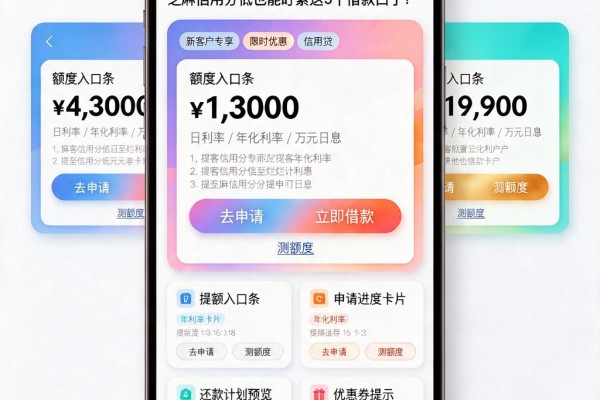 征信黑了、信用不好甚至烂成黑户？芝麻信用分低也能盯紧这5个借款口子！