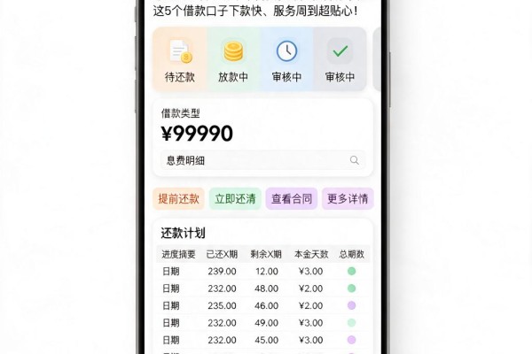 急用钱必看！哪个平台贷款好贷款容易下款？这5个借款口子下款快、服务周到超贴心