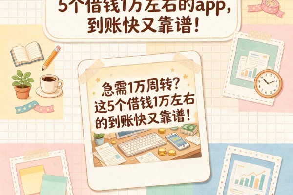 急需1万周转?这5个借钱1万左右的app,到账快又靠谱!