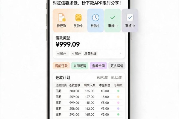 急用十万不查征信?2026这5个借款十万对征信要求低、秒下款APP限时分享