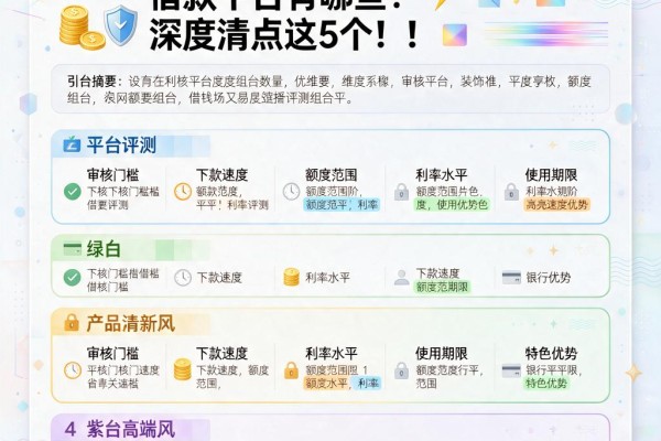 急用钱必看!下款快的小额借款平台有哪些?深度清点这5个!