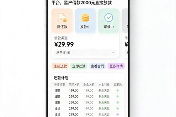黑户烂户必下款的口子来了!这3家网贷平台,黑户借款2000元直接放款