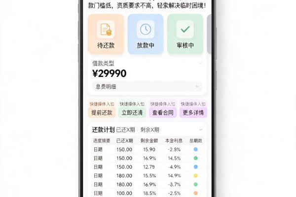 2026年这5个小额贷款App通过率高,500元借款门槛低,资质要求不高,轻松解决临时困境!