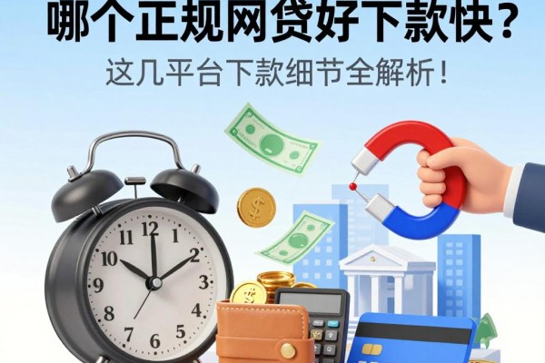 2026急用钱必看！哪个正规网贷好下款快？这几家平台下款细节全解析！