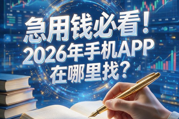 急用钱必看!2026年手机APP在哪里找?这5个好下款网贷平台随便挑!