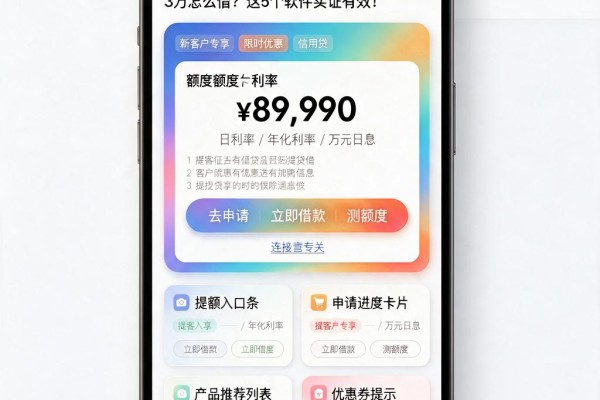 手慢无!征信差有逾期也能借,急需贷款3万怎么借?这5个软件实证有效!