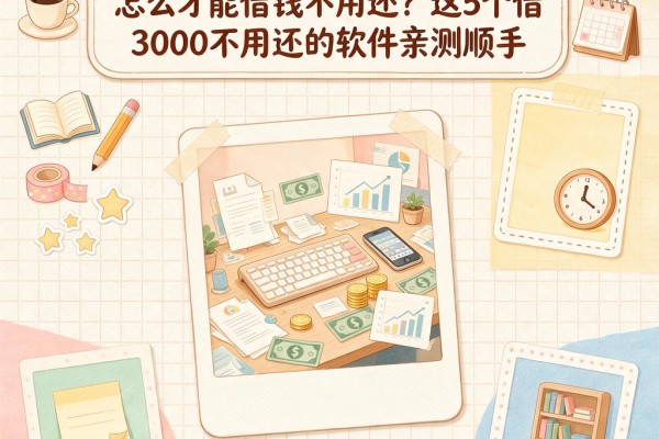 2026最新揭秘：怎么才能借钱不用还？这5个借3000不用还的软件亲测顺手