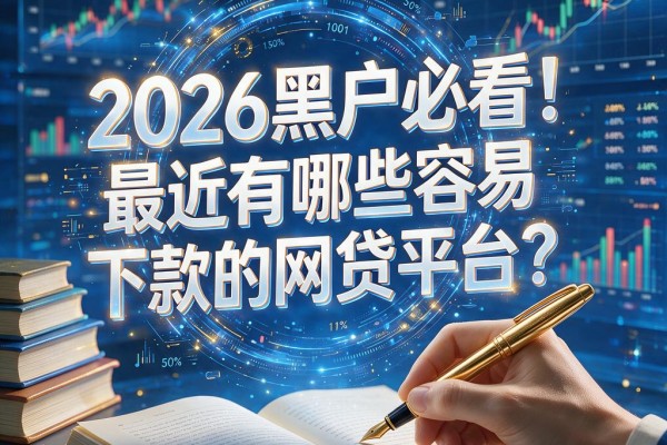 2026黑户必看！最近有哪些容易下款的网贷平台？这5个不上征信秒到账