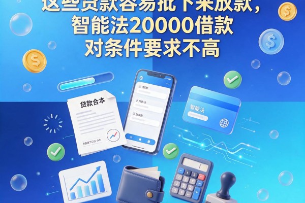 3月刷屏了!这些贷款容易批下来放款,智能法20000借款对条件要求不高