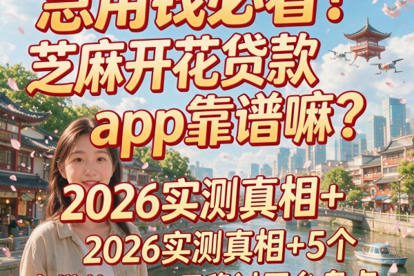 急用钱必看!芝麻开花贷款app靠谱嘛?2026实测真相+5个借款1000元稳过平台盘点