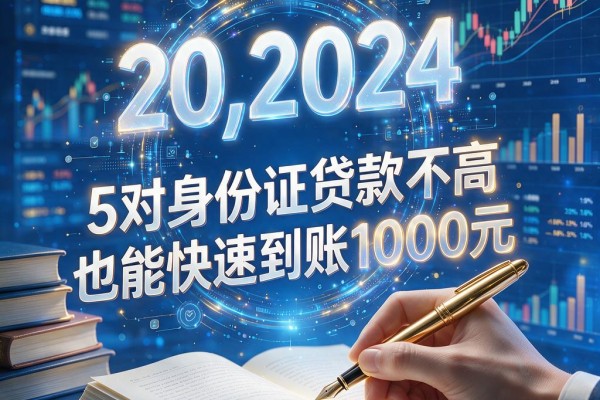 5个对身份证要求不高的借款App，只需身份证贷款App也能快速到账1000元