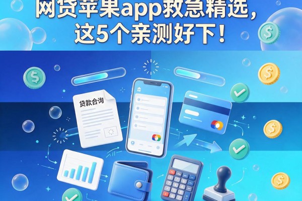 黑户不查征信的网贷苹果app救急精选,这5个亲测好下!