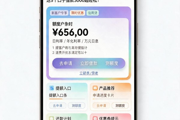 2026真实测评!门槛低、额度大的网贷有哪些?这5个口子借款3000超轻松