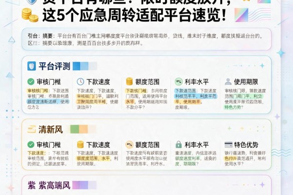 必看!2026年百分百不拒的网贷平台有哪些?限时额度放开,这5个应急周转适配平台速览